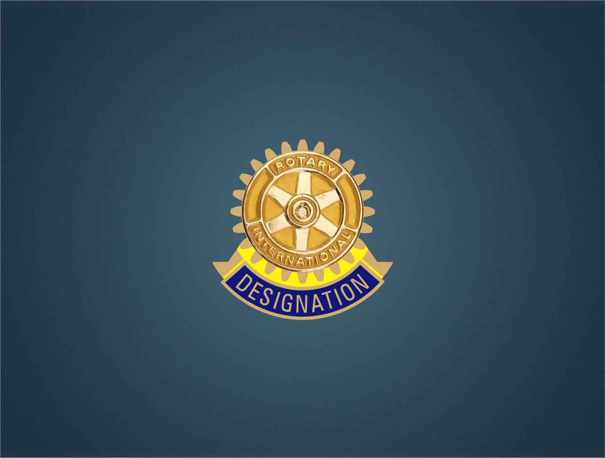 Rotary Designations Lapel Pin
